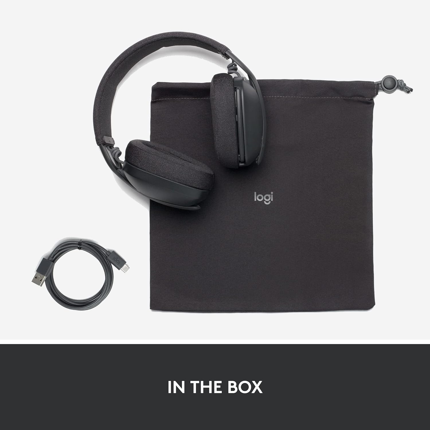 Logitech Zone Vibe 100 Wireless & Bluetooth Over Ear Headphones HEADSET Logitech Zone Vibe 100 Wireless & Bluetooth Over Ear Headphones HEADSET
